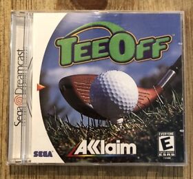 Tee Off - ( Sega Dreamcast ) Complete W/box & Manual !
