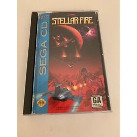 Stellar-Fire (Sega CD, 1993) NIB EXCELLENT CONDITION MINT COMPLETE