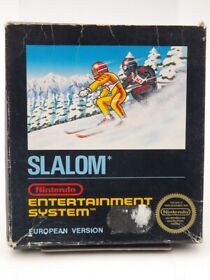 Slalom - Bienengräber - (Nintendo NES) Spiel in OVP - GEBRAUCHT