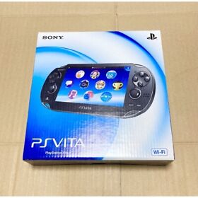 NEW SONY PS Vita 3G Wi-Fi Model Crystal Black Portable Gaming Console in box