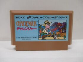 NES -- Challenger -- Action. Famicom, JAPAN Game. HUDSON. 10350