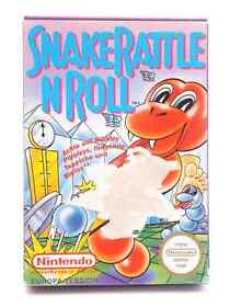 Snake Rattle N Roll (Nintendo NES) juego en embalaje original - USADO