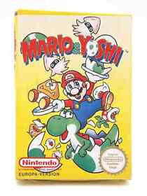 Mario & Yoshi (Nintendo NES) gioco i. IMBALLO ORIGINALE - USATO