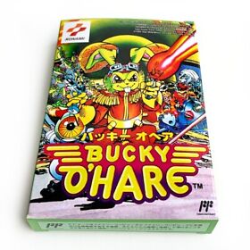 BUCKY 'HARE - Empty box replacement spare case for Famicom game Konami