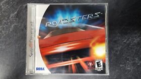 Roadsters (Sega Dreamcast, 2000)  And F355 Challenge,Disc Only