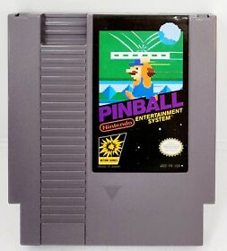 NES Pinball (Nintendo, 1985) Action Series Cartridge Rated E