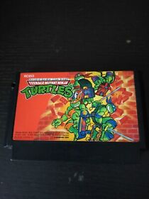 Teenage Mutant Ninja TURTLES 1 TMNT Famicom Nintendo  fc　Japan