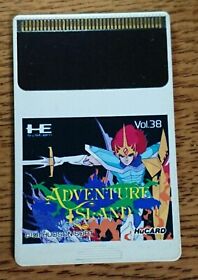 Adventure Island for PC Engine HuCard w/o Case Japan 1