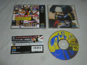 NEOGEO THE KING OF FIGHTERS 95 VIDEO GAME W CASE & MANUAL NEO GEO SNK JAPAN 