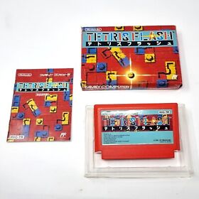 Tetris Flash Boxed For Nintendo Famicom NES JAPAN JAPANESE NTSC-J UK