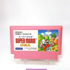 Super Mario USA Nintendo Famicom FC Japan NES Very Good Condition VG