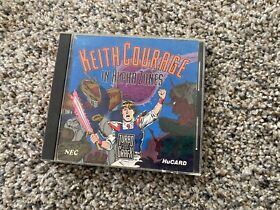 Keith Courage in Alpha Zones TurboGrafx 16 Complete in Jewel Case