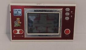 Mario’s Cement Factory Nintendo Game & Watch ML-102 1983 Tested and Working Rare