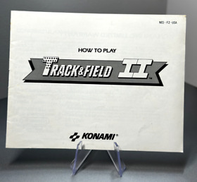 Track and Field II 2 - NES - Nintendo - solo manual