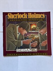 Sherlock Holmes: Consulting Detective Manual Only (Sega CD, 1992)