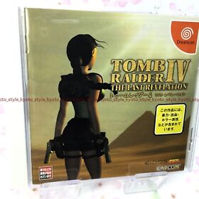USED Dreamcast Tomb Raider 4 THE LAST REVELATION 55299 JAPAN IMPORT