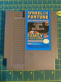 Wheel of Fortune - Family Edition (Nintendo Entertainment System, 1990) NES