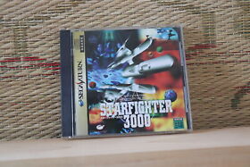 Star Fighter 3000 Sega Saturn SS Japan Very Good Condition!