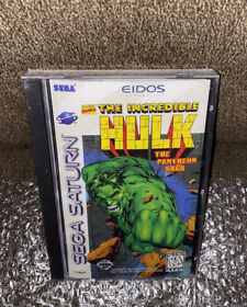 Incredible Hulk: The Pantheon Saga SEALED! MEGA RARE Sega Saturn V-LAP VARIANT!
