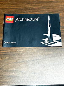 Lego 21000 Architecture Sears Tower Instructions Building Manual