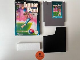 Lunar Pool Nintendo Nes Spiel UK Version verpackt gereinigt & getestet