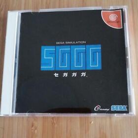Segagaga w/sc Dreamcast Japanese Import JP Japan Sega Std ed SGGG DC JP
