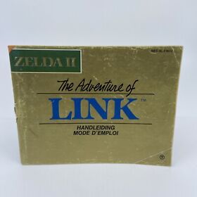 Notice Nintendo NES  Zelda II 2 The Adventure Of Link Bon État Rare FAH-1