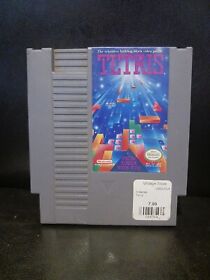Tetris (Nintendo Entertainment System, NES, 1989 ) Genuine Authentic. Tested