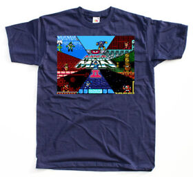 ROCKMAN / MEGAMAN 2 boss Nes T shirt Black BLUE Arcade Famicom NINTENDO