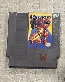 Metroid Yellow Label Nintendo NES Authentic, Cleaned, & Tested