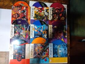 (8) Sega Dreamcast Magazine Demo Disc Lot. Plus Generator Demo Disc 