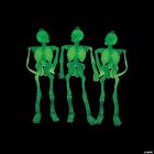 24 Glow In The Dark Skeletons Halloween Haunted House Party Favor Decoration