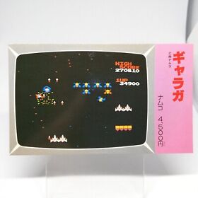 108 GALAGA NAMCO Family Computer Victory Card Book Vol.2 1986 Japan Nes Rom