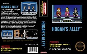 Hogan's Alley NES Replacement Game Case Box + Cover Art Work Only