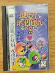Bust-A-Move 3 (Sega Saturn, 1998) CIB