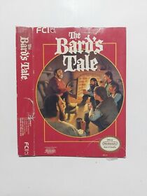 The Bard's Tale NES box only