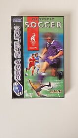 Olympic Soccer - Sega Saturn - UK PAL - Complete 