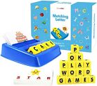Educational Toy Alphabet Words Matching Letter Learning Game Preschool Teach NEW