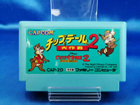 Chip And Dale Daisakusen 2 Rescue Rangers Nintendo Famicom FC Used Japan