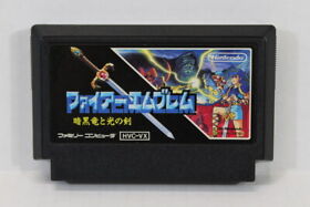 Fire Emblem Ankokuryu to Hikari no Ken Nintendo FC Famicom NES Japan Import