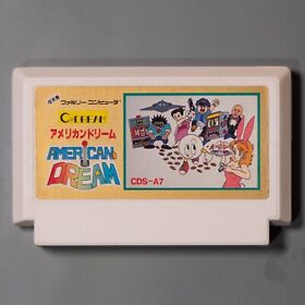 American Dream (Famicom, 1989) Tested Cartridge Japan Import C-Dream