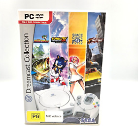 PC Game DVD Mac Sega Dreamcast Collection Sonic Dx Space Channel 5 Crazy Taxi