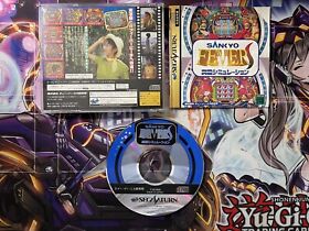 Sankyo Fever Jikki Simulation Sega Saturn Japan import US Seller