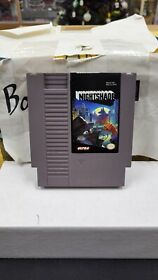 NIGHTSHADE NINTENDO NES VIDEO GAME NO BOX OR MANUAL AUTHENTIC