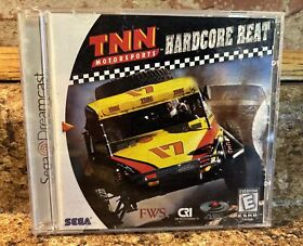 TNN Motorsports HardCore Heat (Sega Dreamcast) With Manual ✅