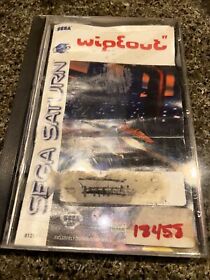 Wipeout (Sega Saturn, 1996) tested & working W Manual And Reg Card