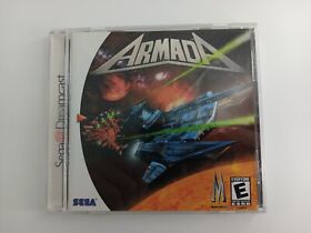 Armada (Sega Dreamcast, 1999) COMPLETE IN BOX - Excellent Condition