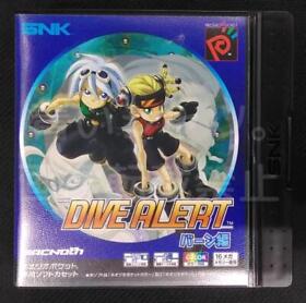 Neo Geo Pocket Dive Alert Burn Edition Box With Instructions Operation Confirmed
