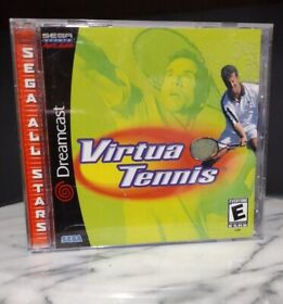 Virtua Tennis (Sega Dreamcast, 2000) Complete CIB Sega All Stars Tested Works 🎾