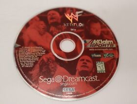 WWF Attitude (Sega Dreamcast, 1999) Disc Only
